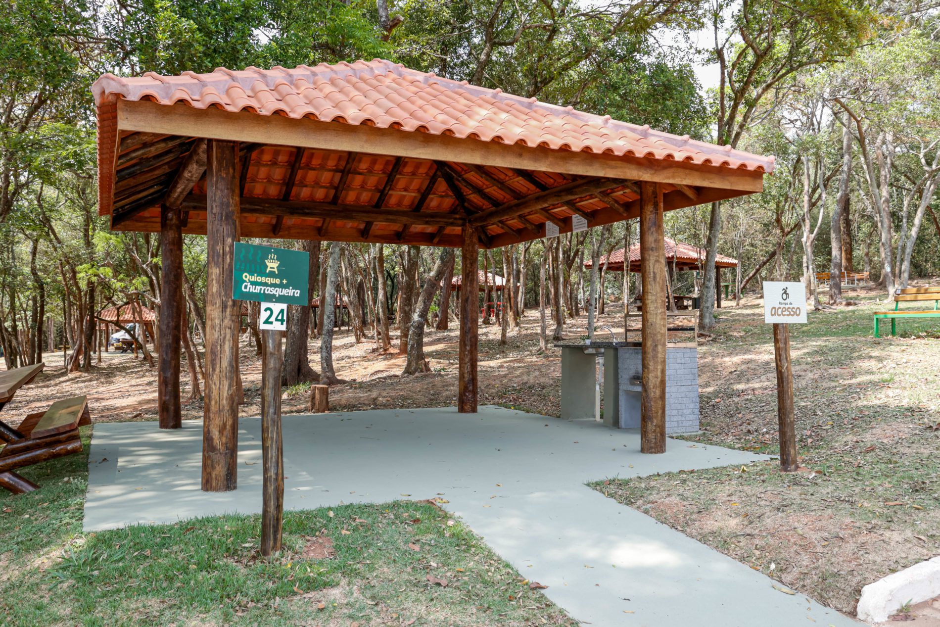 Jundiaí prioriza moradores no agendamento de churrasqueiras do Parque Corrupira