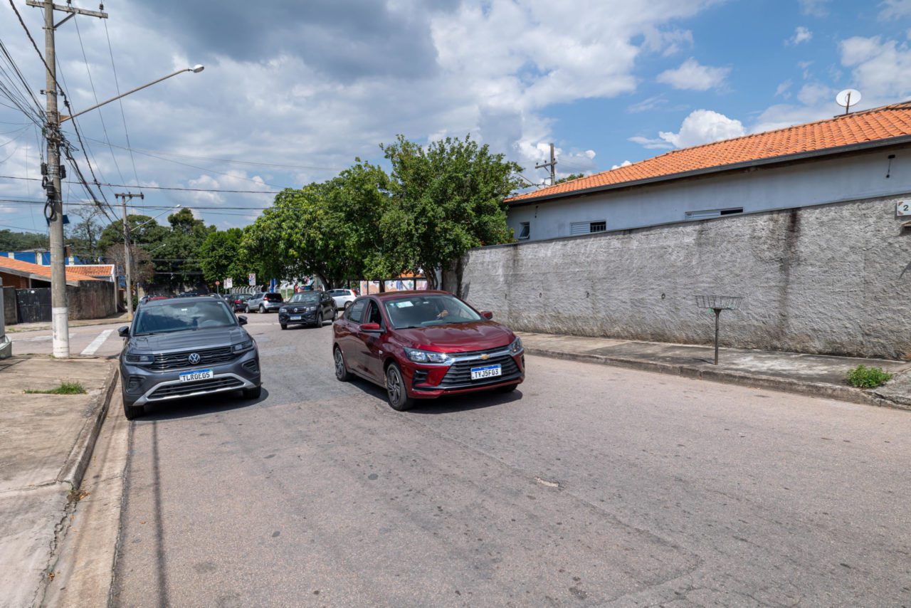 Alteração viária na Rua João Thomasi melhora mobilidade no Caxambu