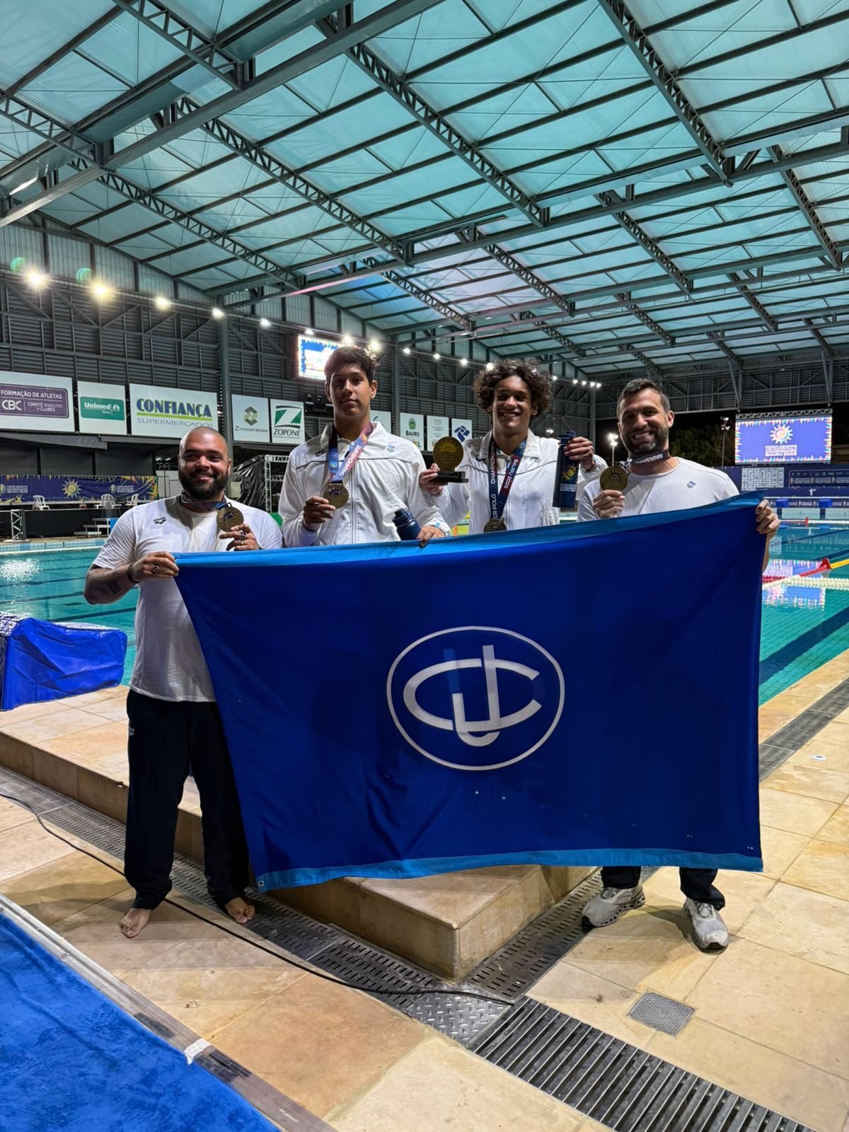 Clube Jundiaiense conquista ouro no polo aquático Sub-15