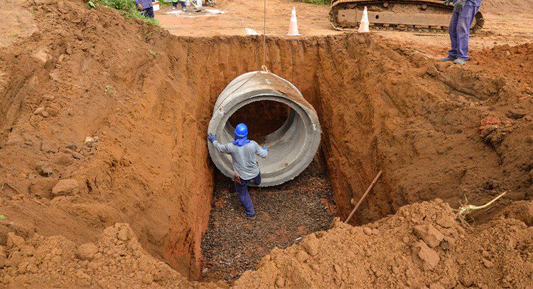 Drenagem em Franco da Rocha melhora acesso ao hospital