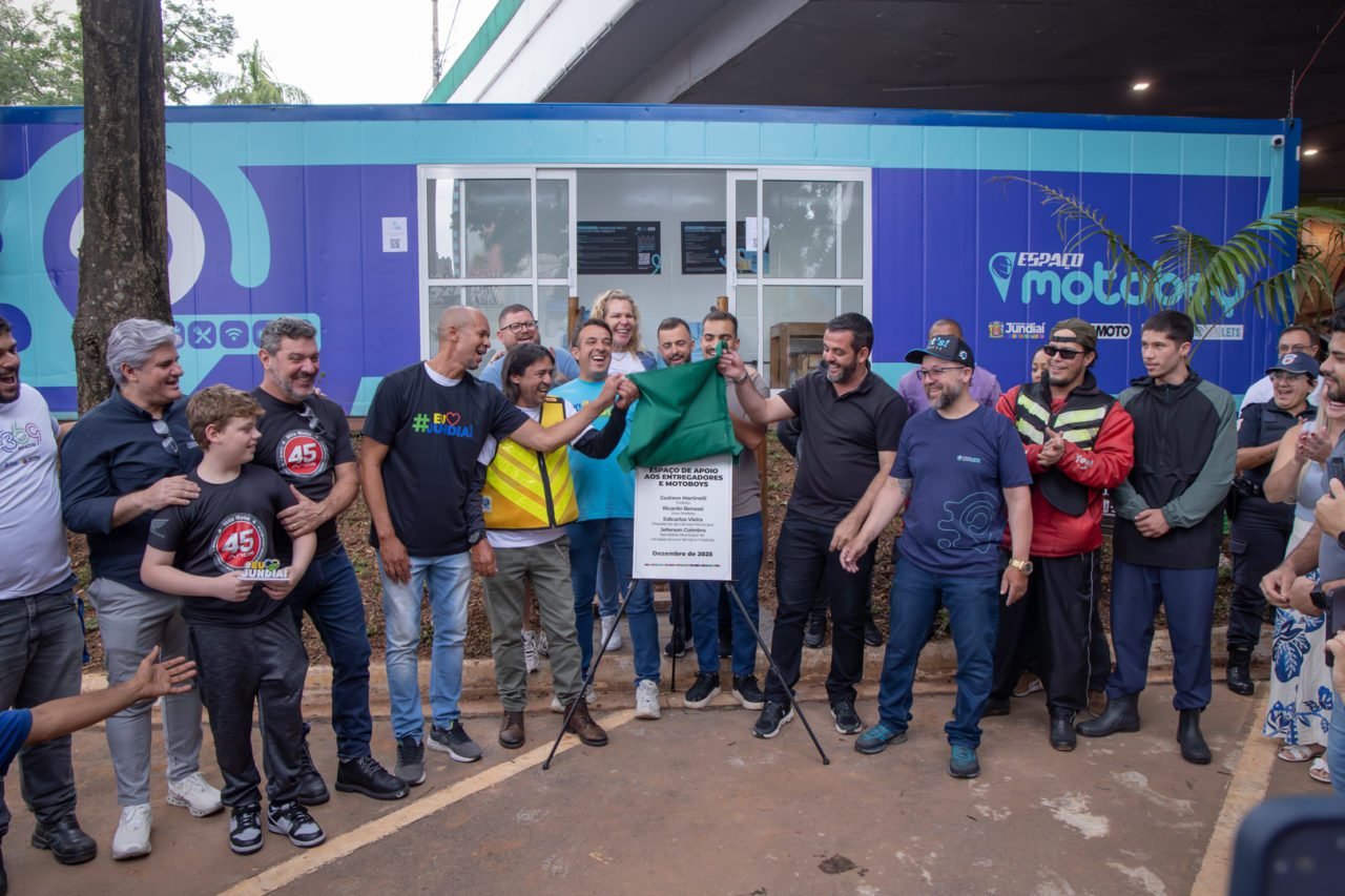 Espaço Motoboy Jundiaí valoriza entregadores e melhora mobilidade urbana