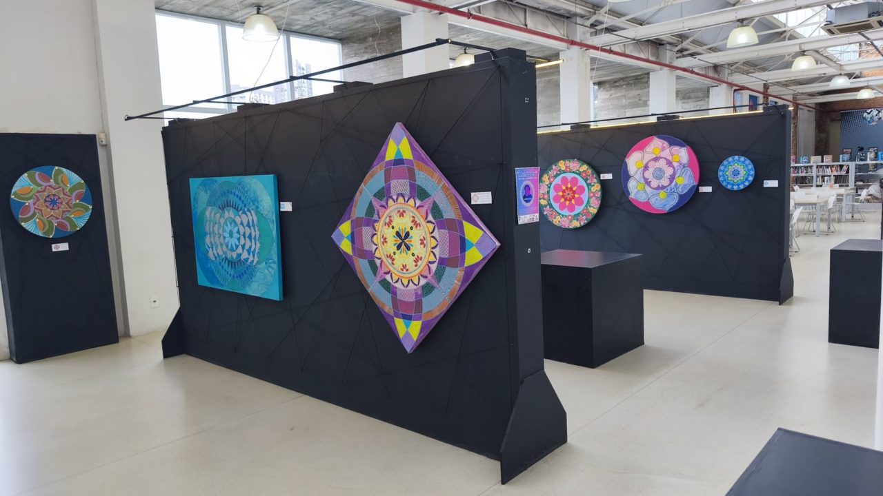 Exposição Mandala Jundiaí promove reflexão na Nelson Foot