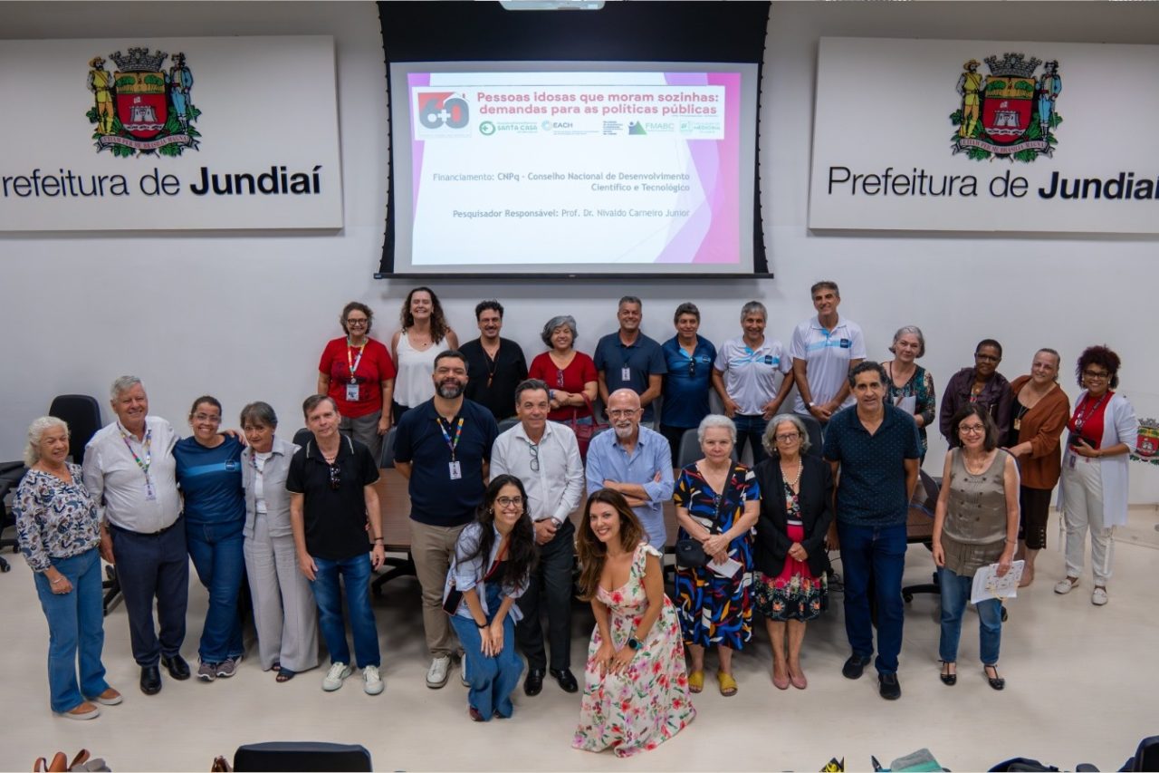 Idosos que moram sozinhos Jundiaí são foco de estudo para políticas públicas