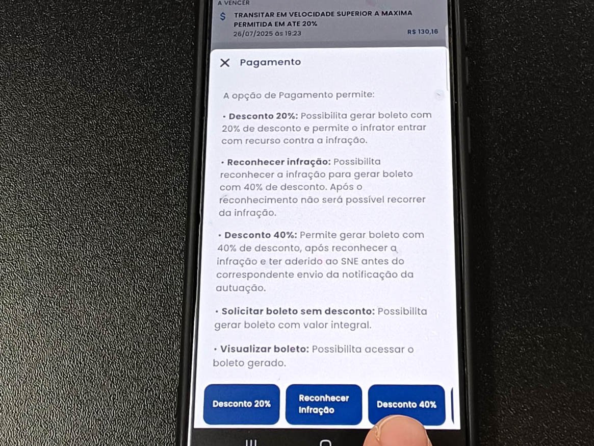Com adesão ao SNE, motoristas de Jundiaí podem pagar multas com 40% de desconto e mais praticidade