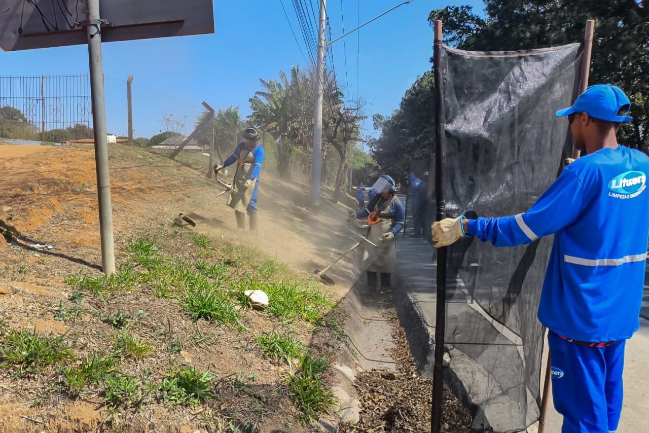 Mutirão Quem Ama Cuida atende 60 locais na Hortolândia
