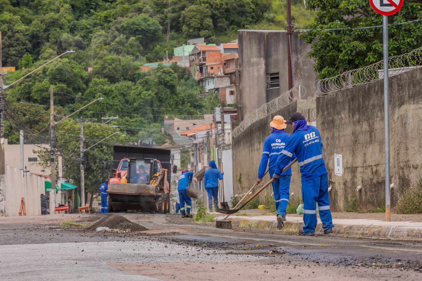 Rua Jair Peres recebe pavimentação e reforça mobilidade urbana em Jundiaí