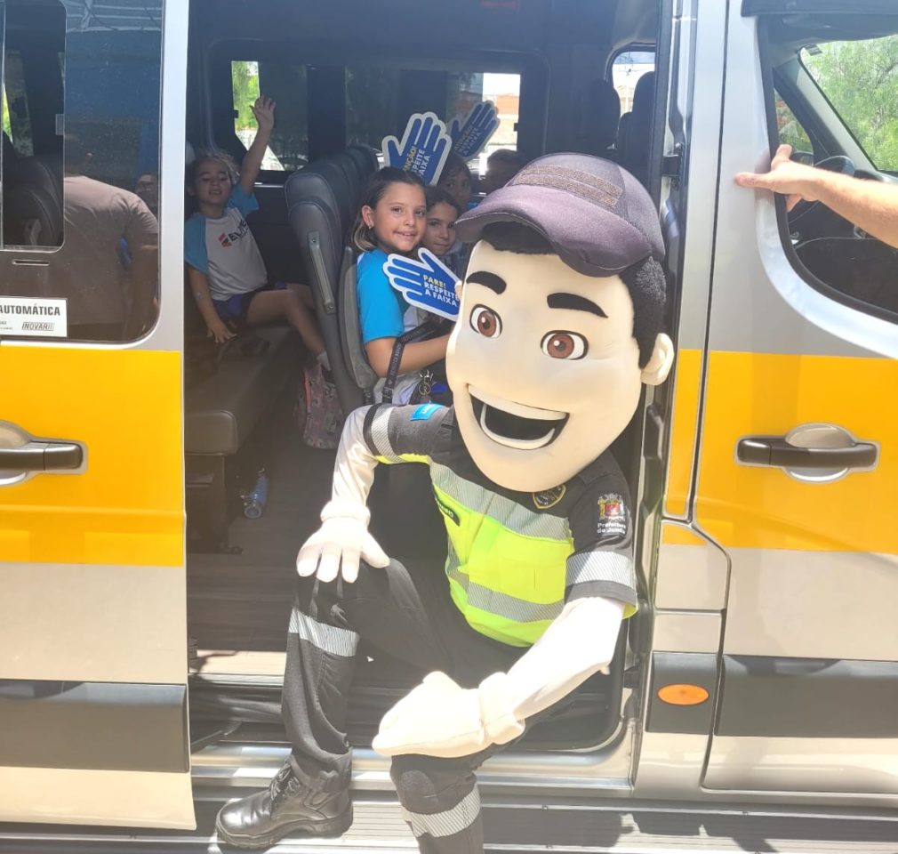Mais segurança no trânsito escolar em Jundiaí