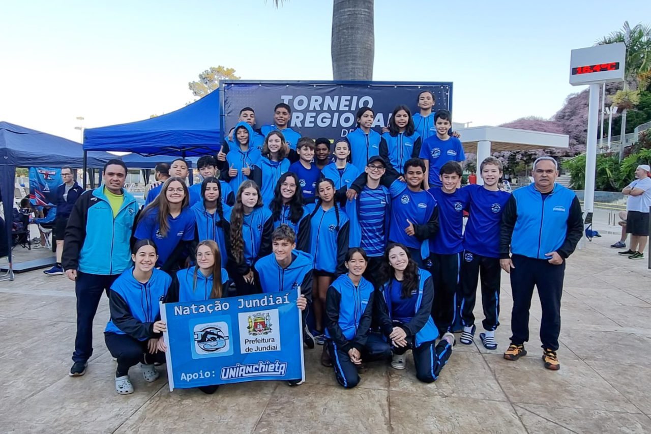 Time Jundiaí de Natação soma 25 medalhas e fortalece esporte de base na cidade